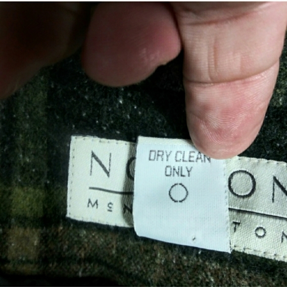 Norton Mcnaughton Wool Blend Jacket Green Plaid 12 - Picture 8 of 8